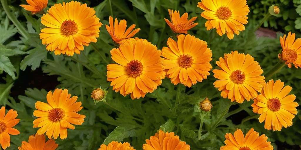 calendula la planta con bellas flores